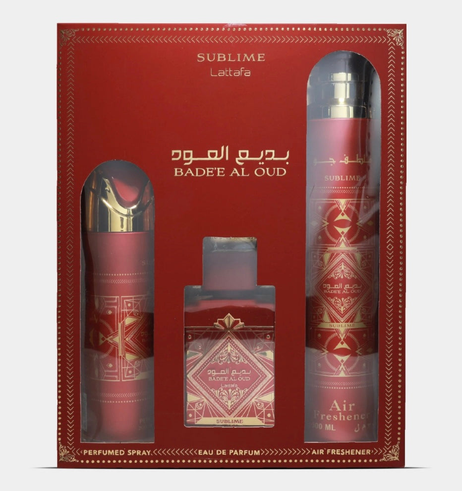 Lattafa Badee Al Oud Sublime Set