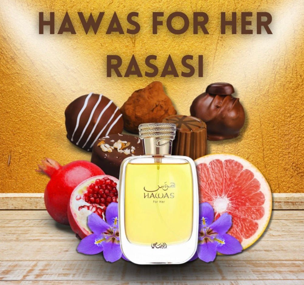 RASASI Hawas Eau de Parfum 3.4 Oz - Crist Fragances