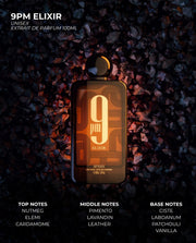 9 pm Elixir Eau de Parfum 100 ml - Crist Fragances