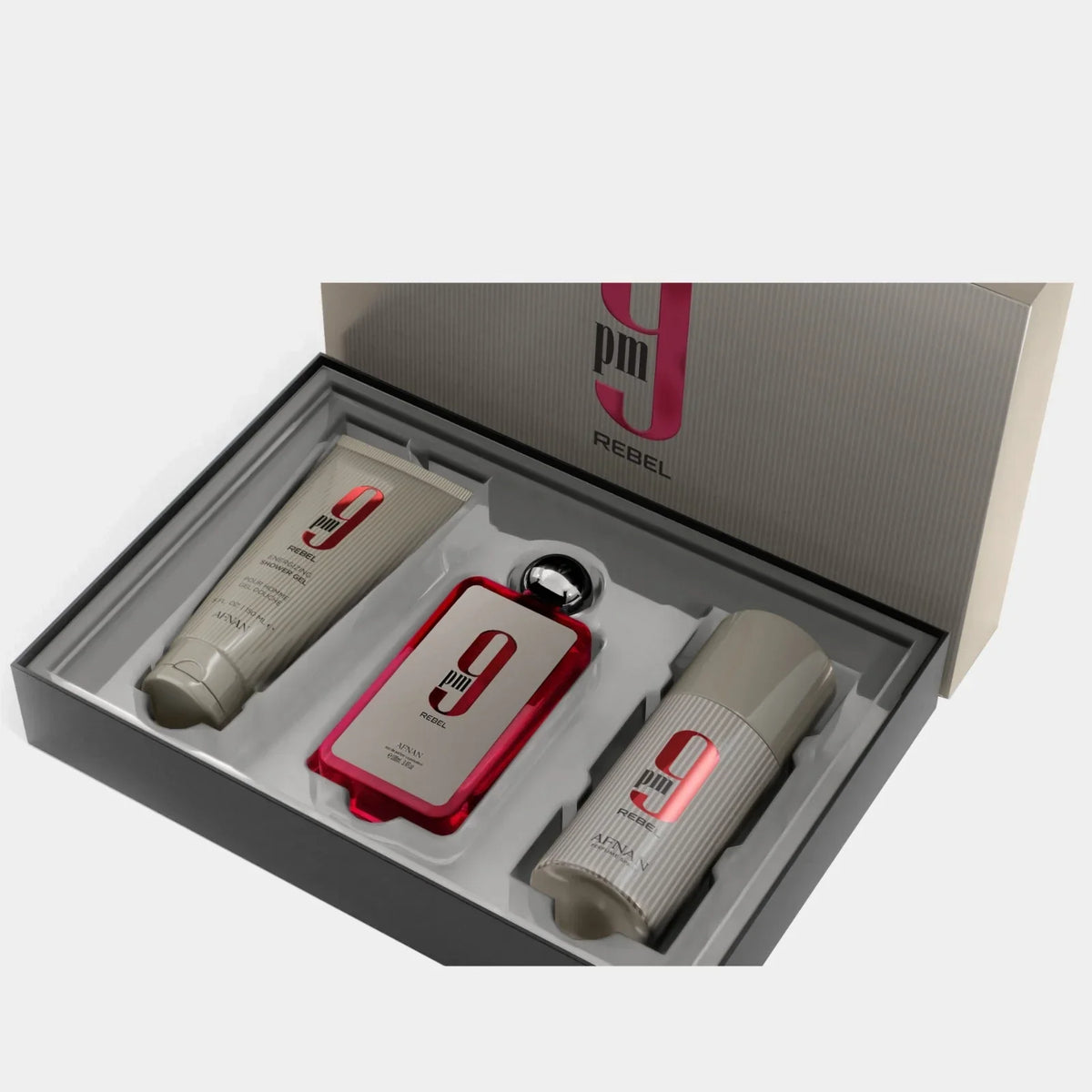 Afnan GIFT SET 9 PM REBEL