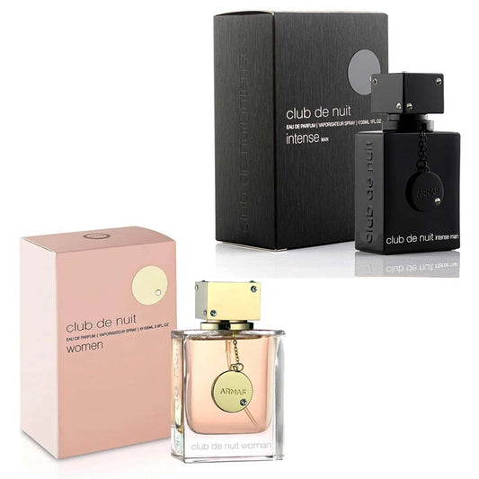 Club Nuit intense Men and Club de Nuit Women
