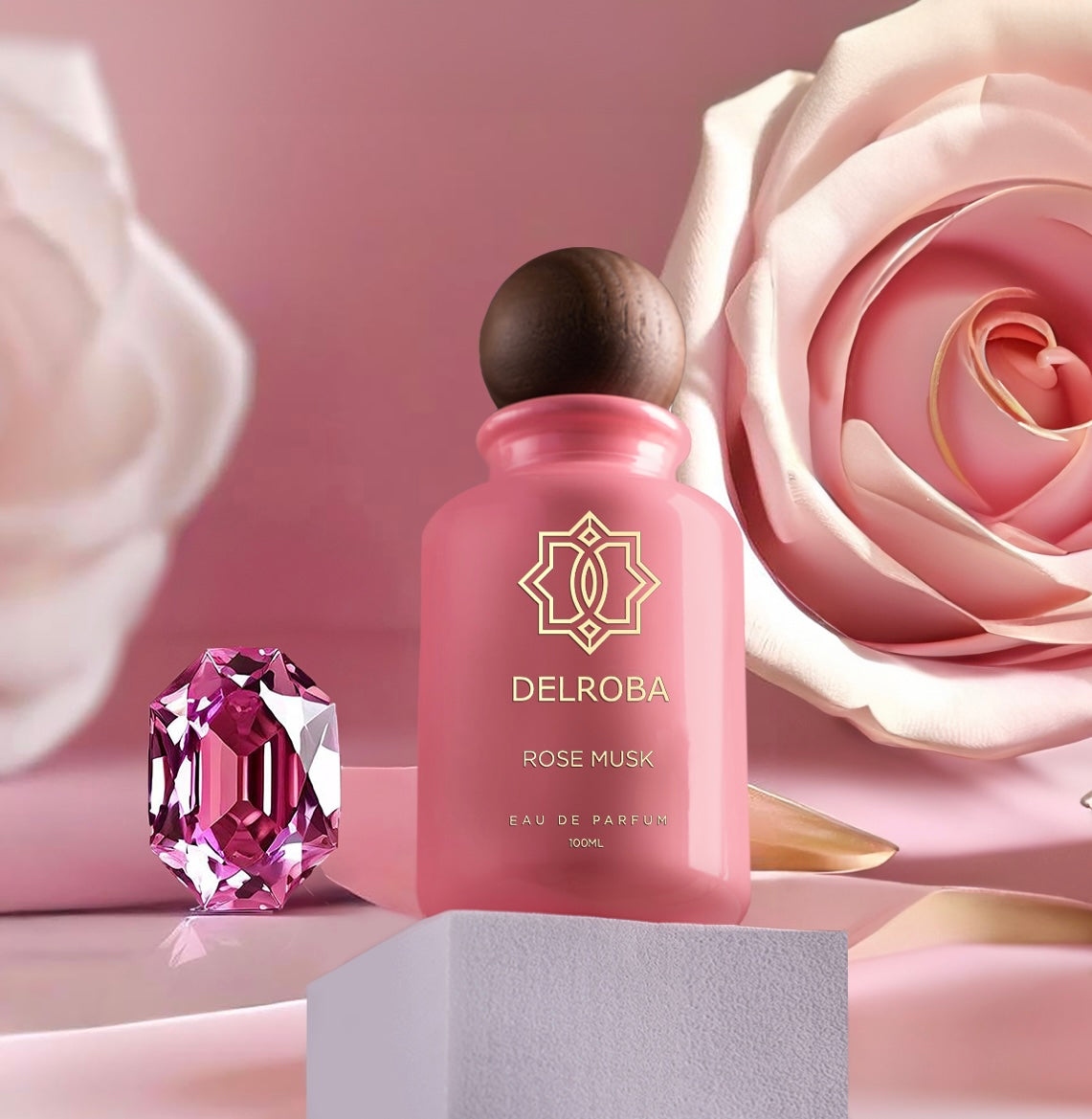 Delroba Rose Musk Eau Parfum 100 ml