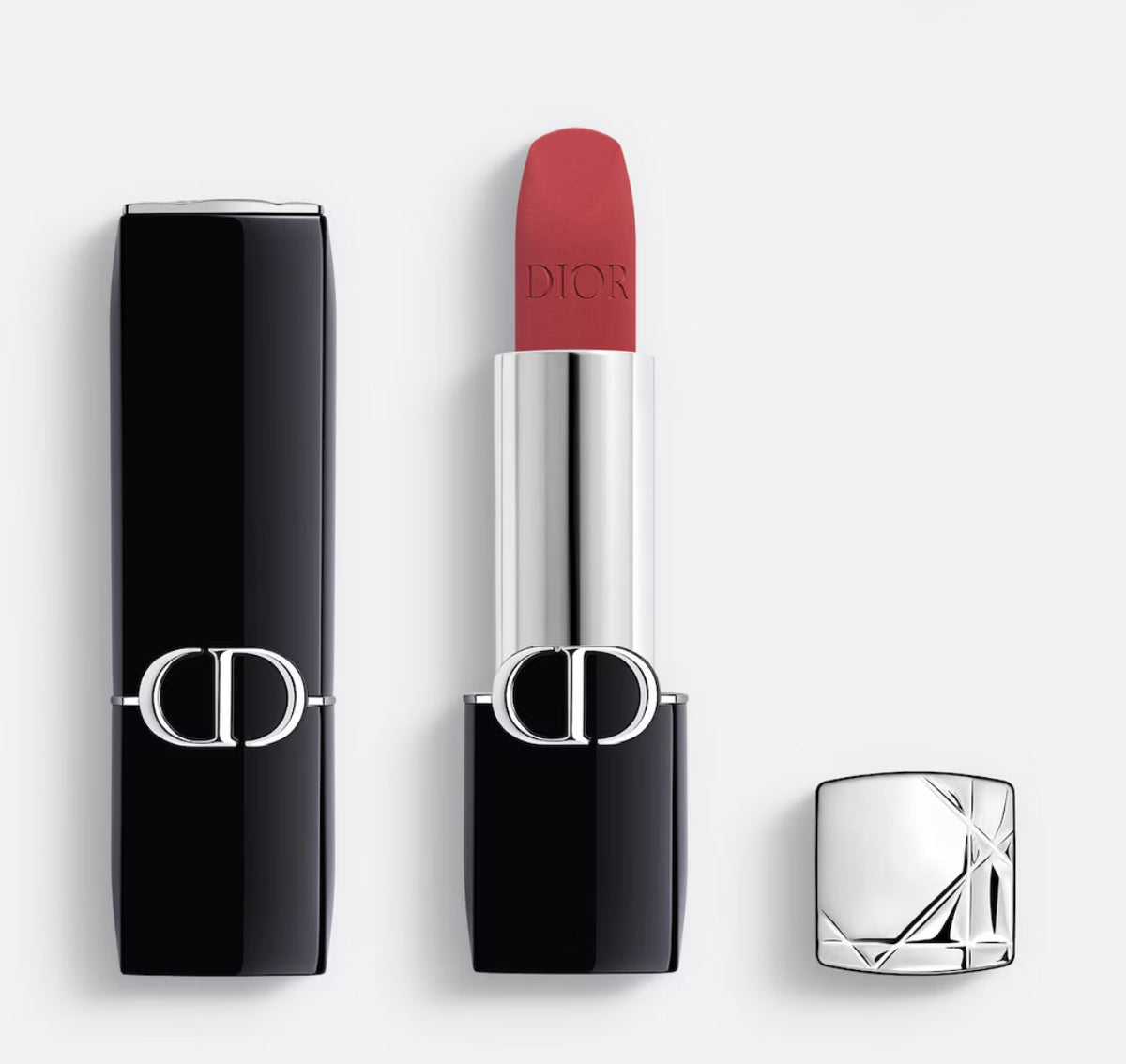 840 rayonnatte Rouge Dior Couture Color - Hydrating & Long-lasting lipstick - Velvet, Satin & New Veil Finishes