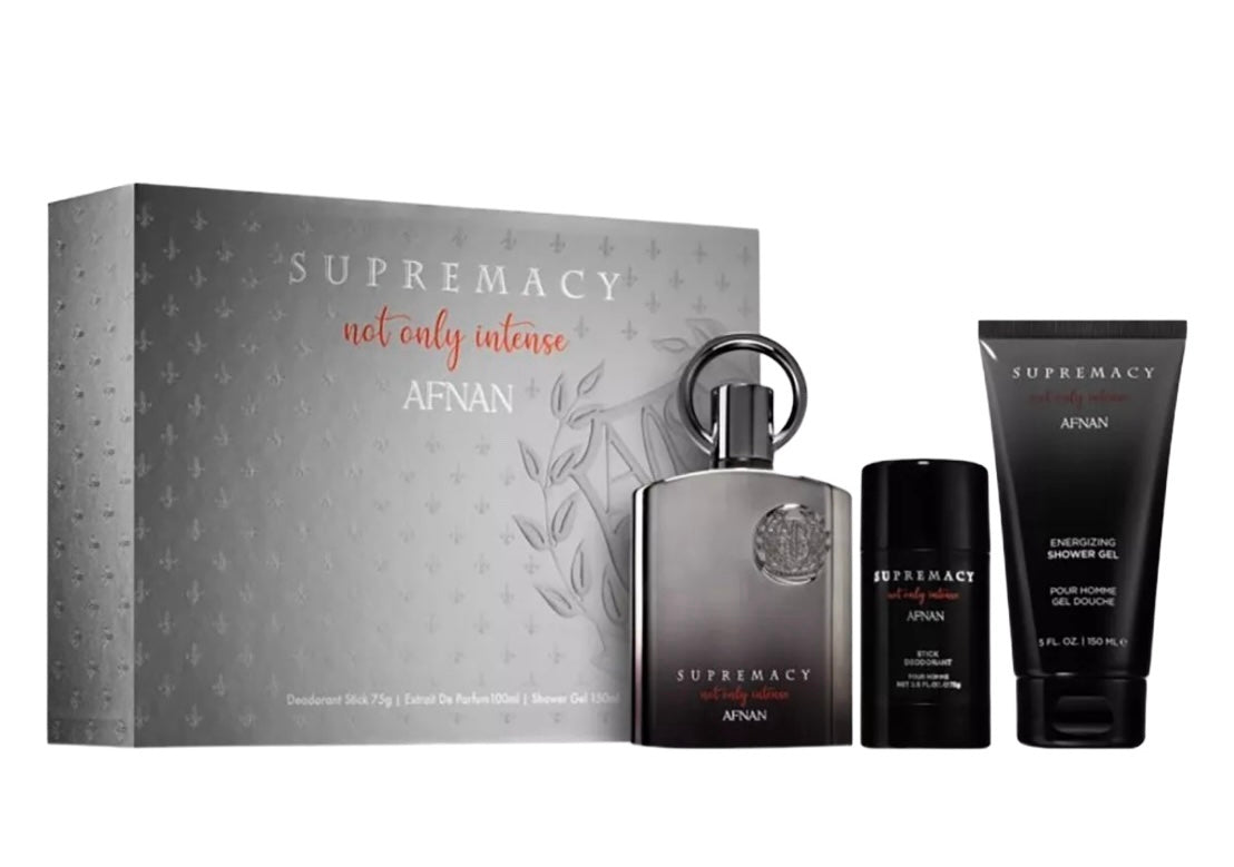 Afnan Men's Supremacy Not Only Intense Gift Set Fragrances - Crist Fragances