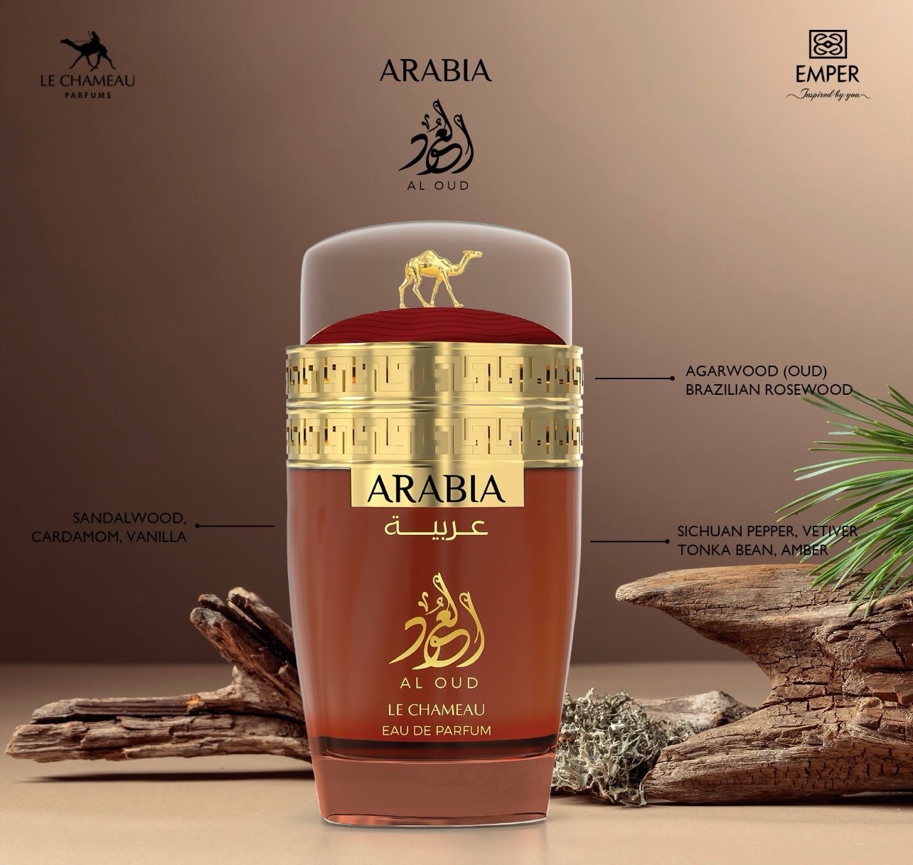 Arabia Al Oud 3.4oz - Crist Fragances
