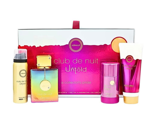 Armaf Club De Nuit Untold Gift Set EDP 105 ml, body lotion 100 ml, deostick 75 g - 105 ml - Crist Fragances