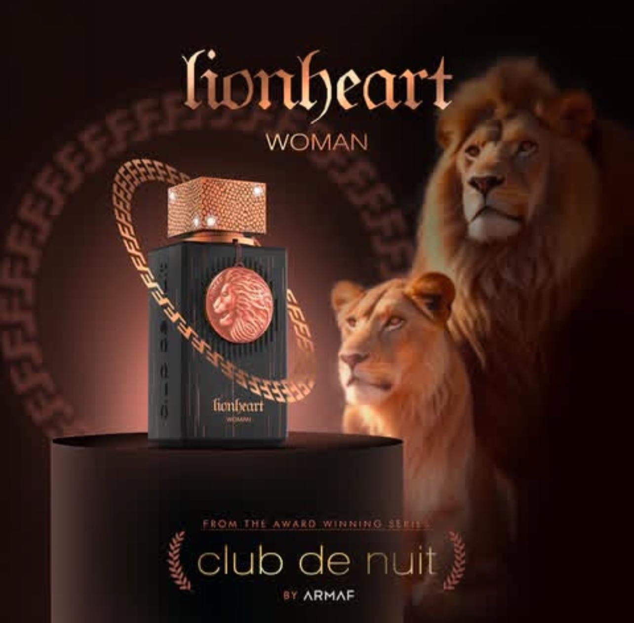 ARMAF LIONHEART EDP SPRAY 3.4 OZ FOR WOMEN - Crist Fragances