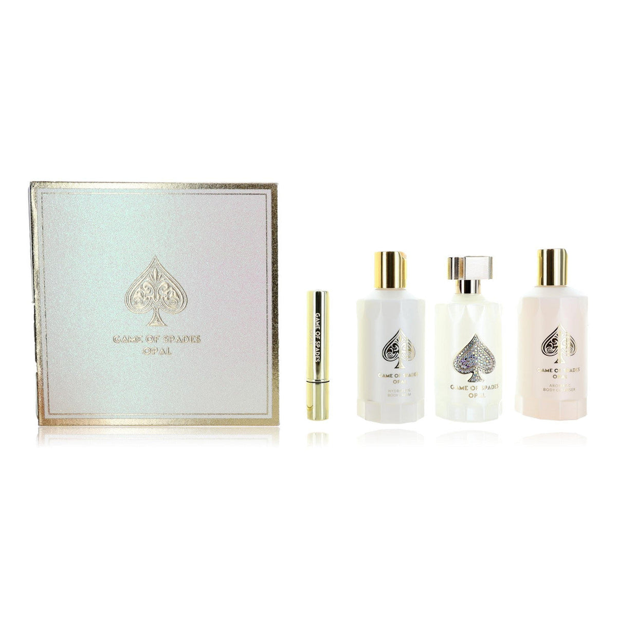 Game of Spades Opal by Jo Milano 4 Piece Gift Set for Unisex