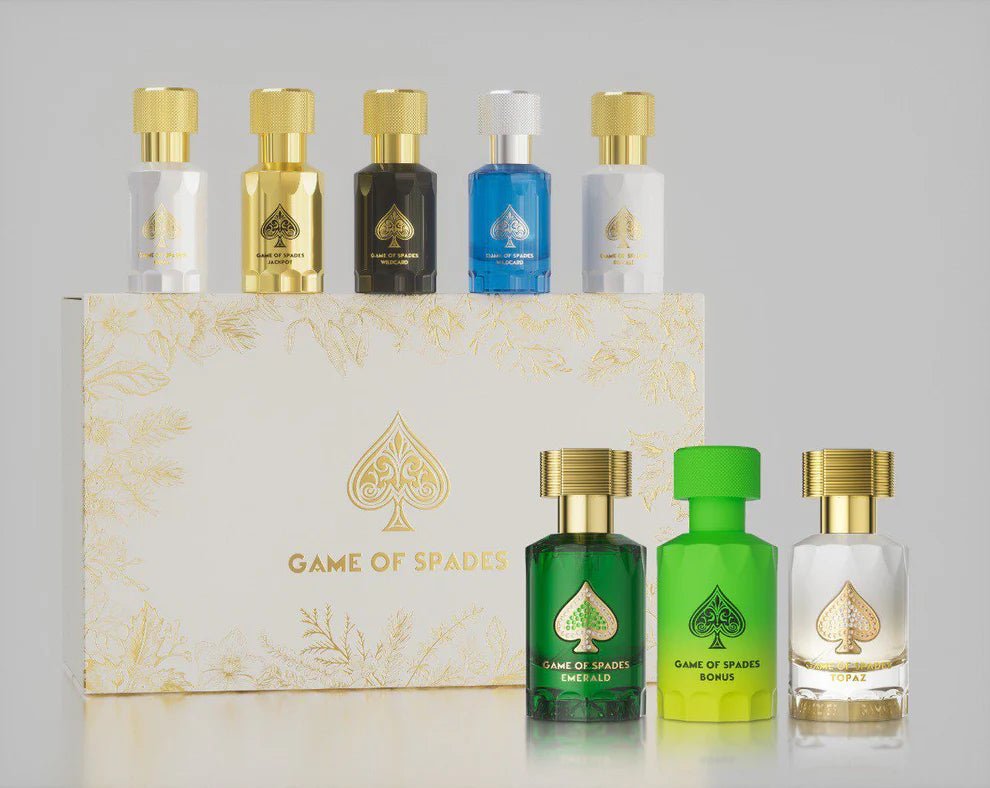 COLLECTORS EDITION SET GAME OF SPADES 30 ML X 3 PCS + 10 ML X 5 PCS - Crist Fragances