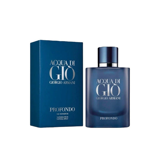 (Diseñador)Acqua Di Gio Profondo Eau de Parfum Spray para hombre de Giorgio Armani - Crist Fragances