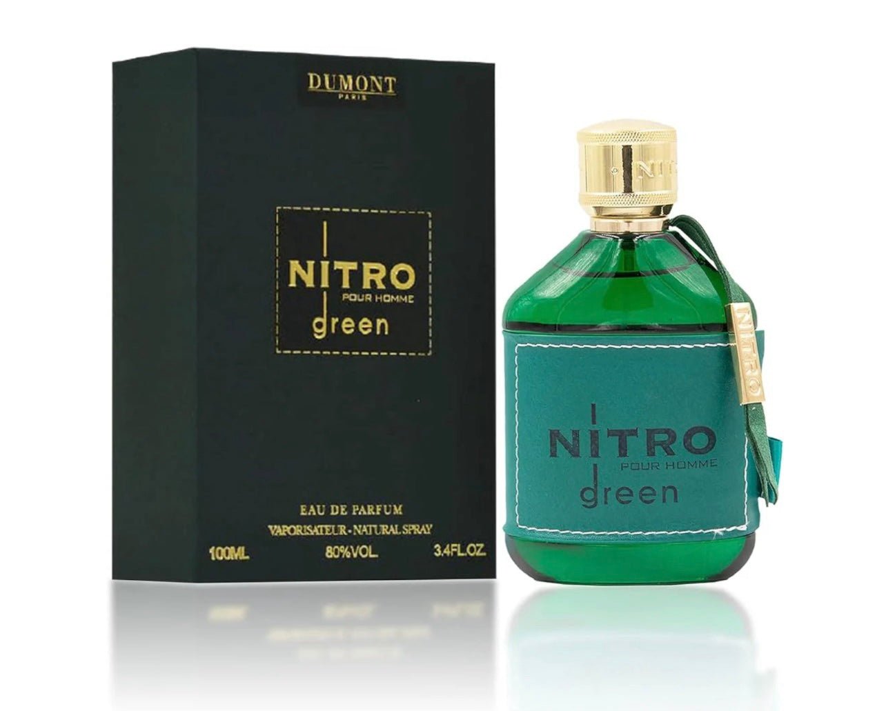 Dumont Nitro Green EDP for men - Crist Fragances
