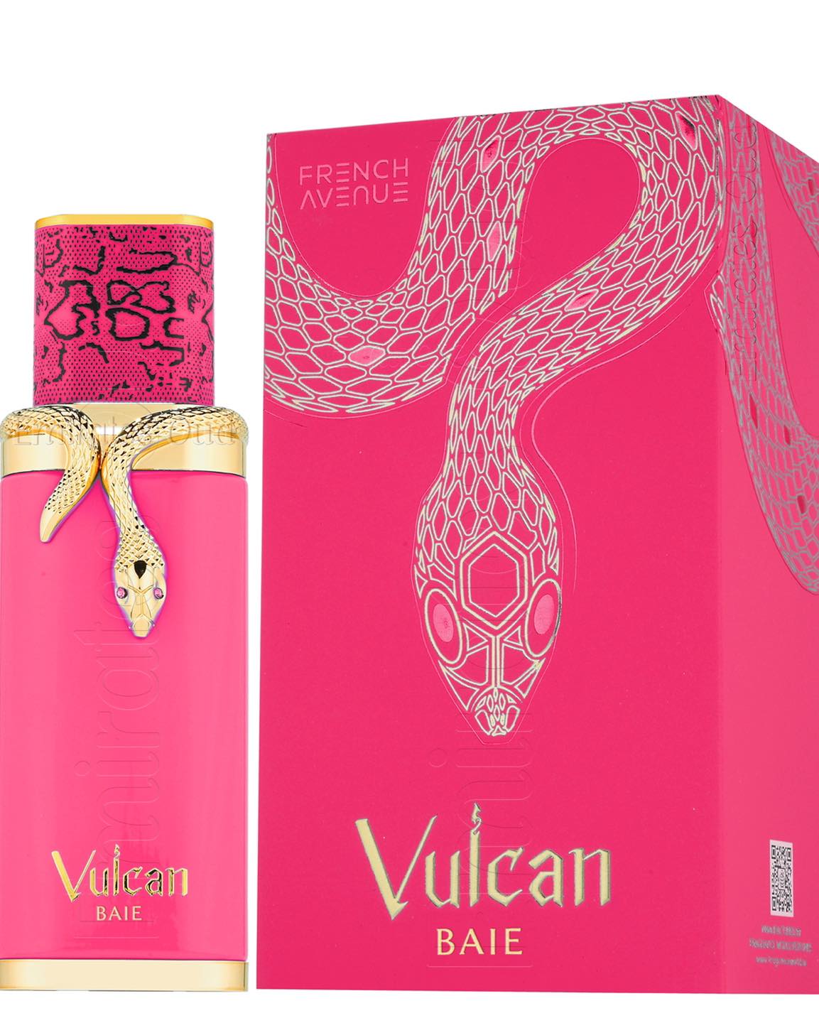 Eau de parfum Vulcan baie 100ml - French Avenue - Crist Fragances