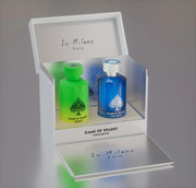 EXCLUSIVE COLLECTION GIFT SET GAME OF SPADES 100 ML X 2 PCS (FULL HOUSE AND BONUS) - Crist Fragances
