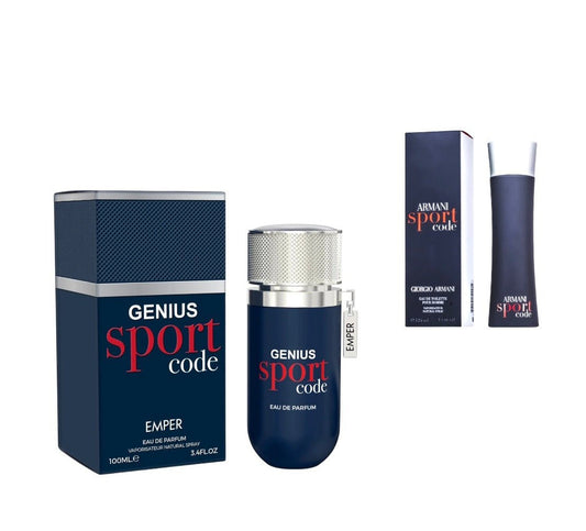 Genius Sport CodeFor Men - Crist Fragances