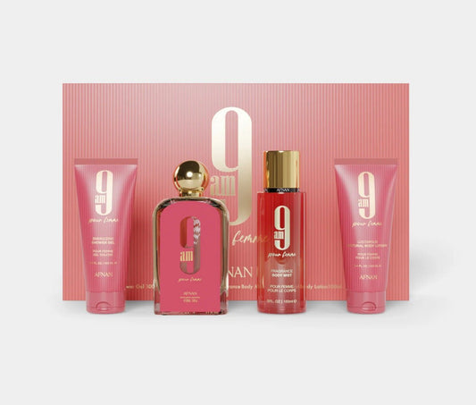 GIFT SET 9 AM POUR FEMME - Crist Fragances