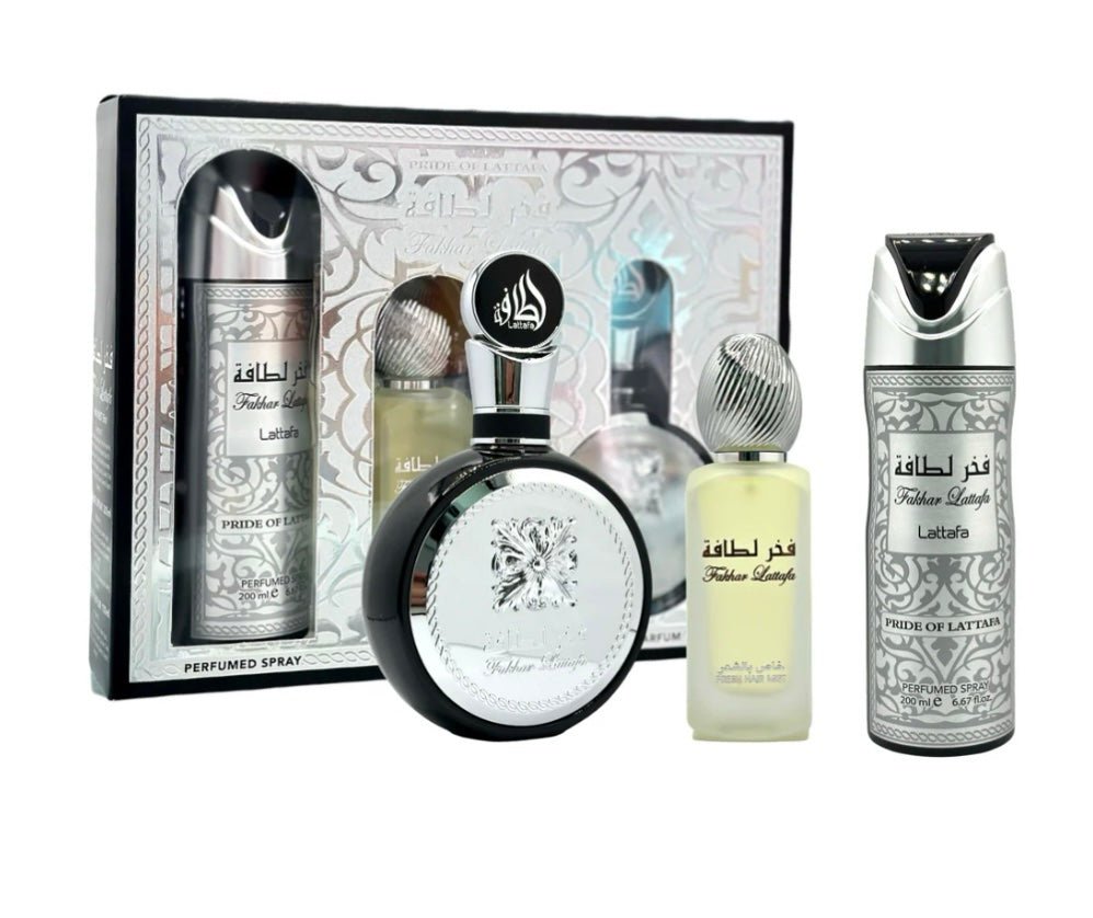 Gift Set Fakhar Men by Lattafa 3.4oz - Crist Fragances