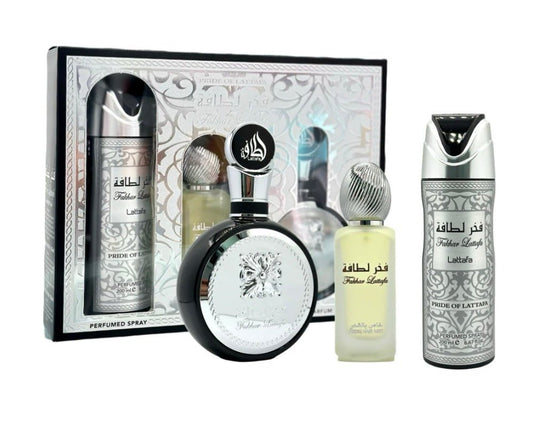 Gift Set Fakhar Men by Lattafa 3.4oz - Crist Fragances