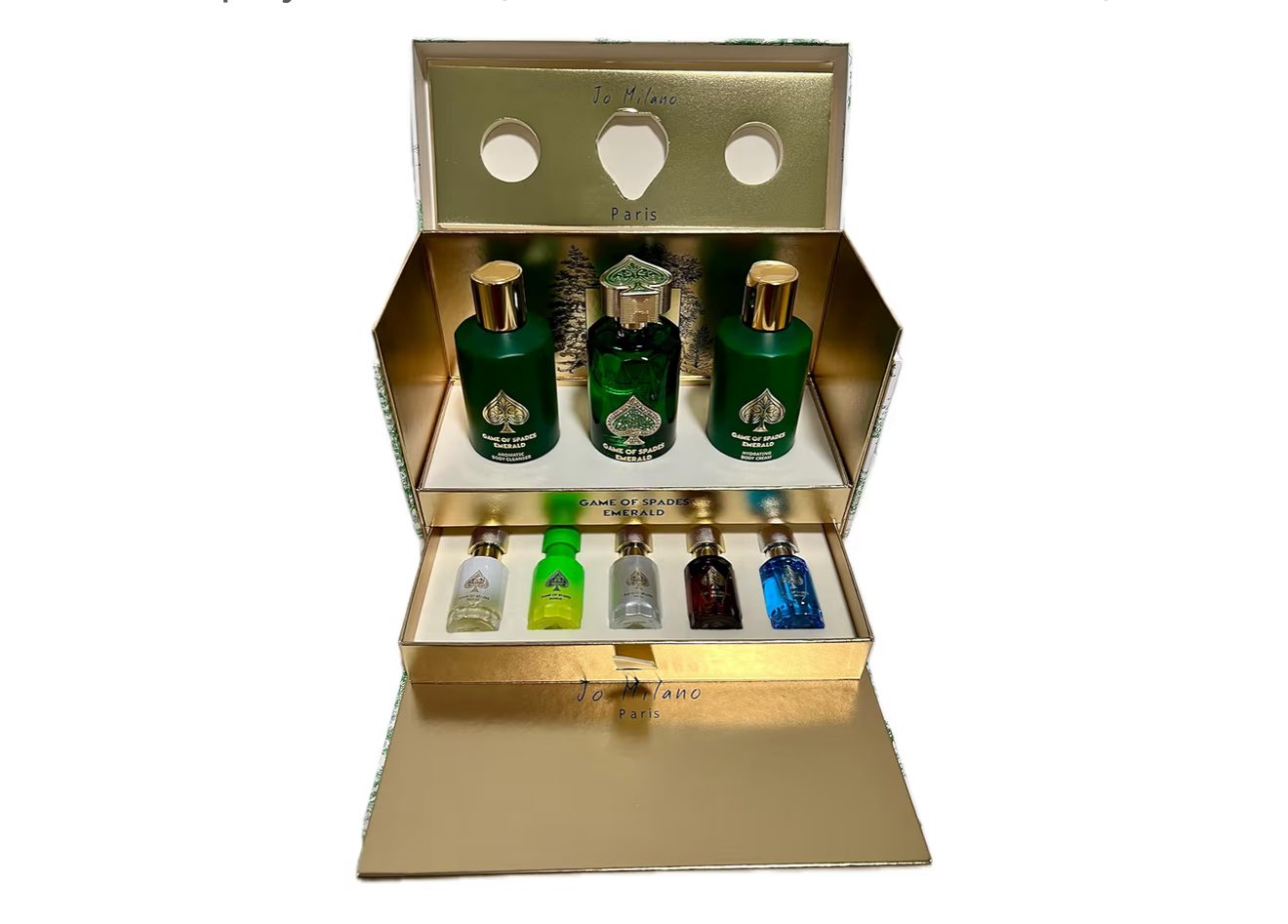 GIFT SET GAME OF SPADES EMERALD 8 PCS - Crist Fragances