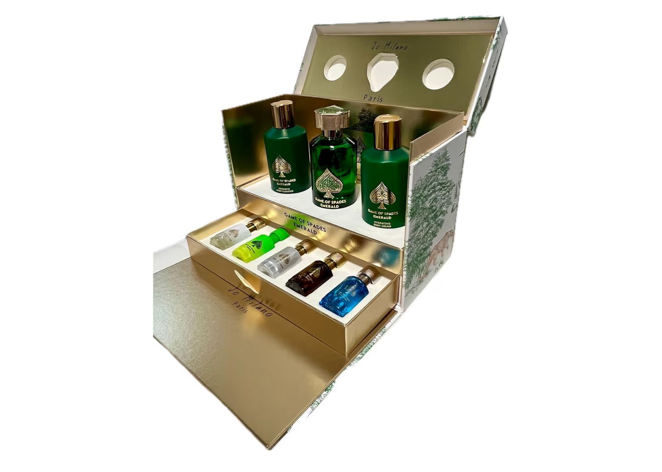 GIFT SET GAME OF SPADES EMERALD 8 PCS - Crist Fragances