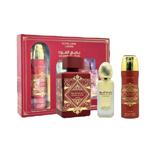 Gift Set Sublime by Lattafa - Crist Fragances
