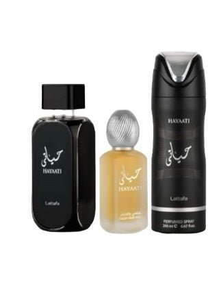 Hayaati Set 3pcs Lattafa - Crist Fragances