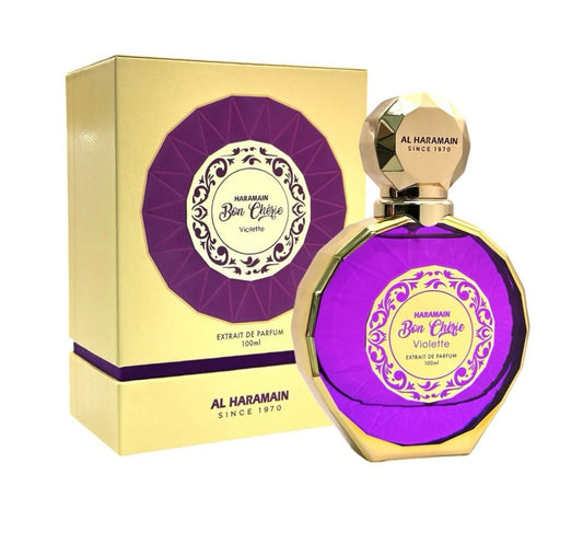 Bon Cherie Violette de Al Haramain 3.3oz Extrait de Parfum