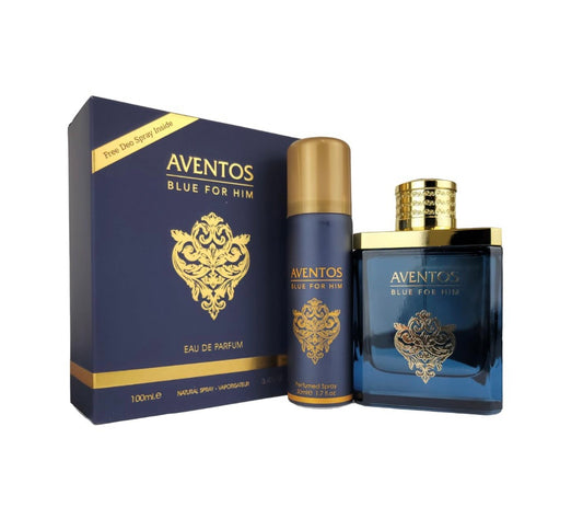 Aventos Blue for Him Eau De Parfum 3.4oz