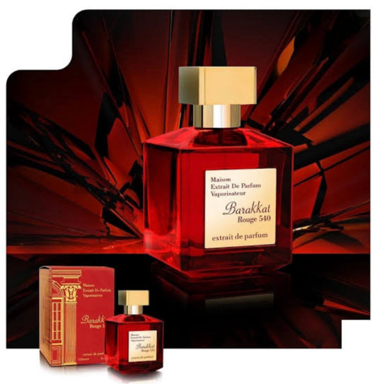 Fragrance World Barakkat Rouge 540 for Women - 3.4 oz Extrait De Parfum