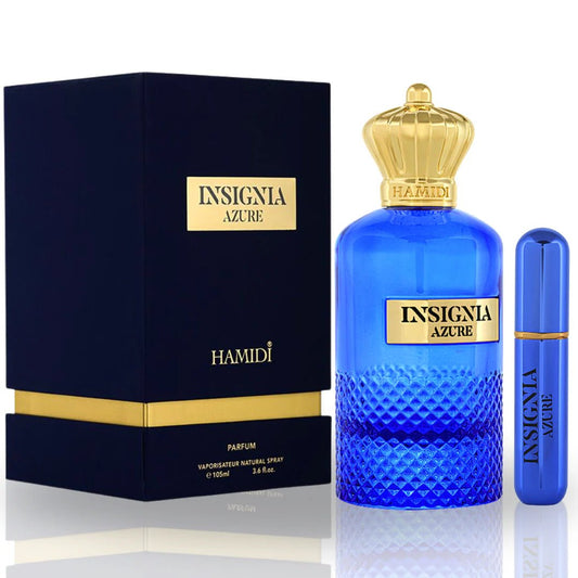 INSIGNIA AZURE EDP Spray 105ML (3.5 OZ) By Hamidi - Crist Fragances