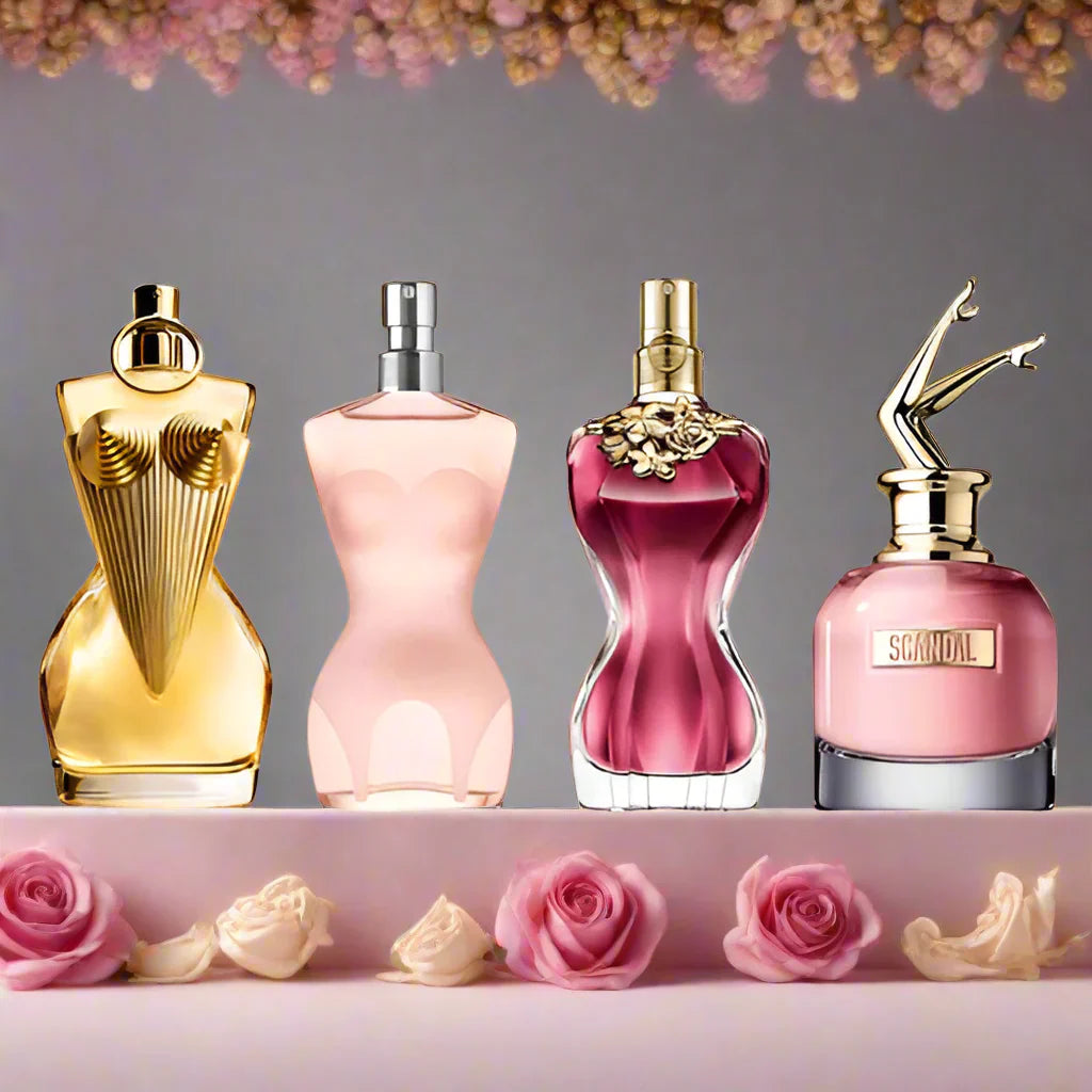JEAN PAUL GAULTIER MINIATURE SET FOR WOMEN EAU DE PARFUM 4X6 ML