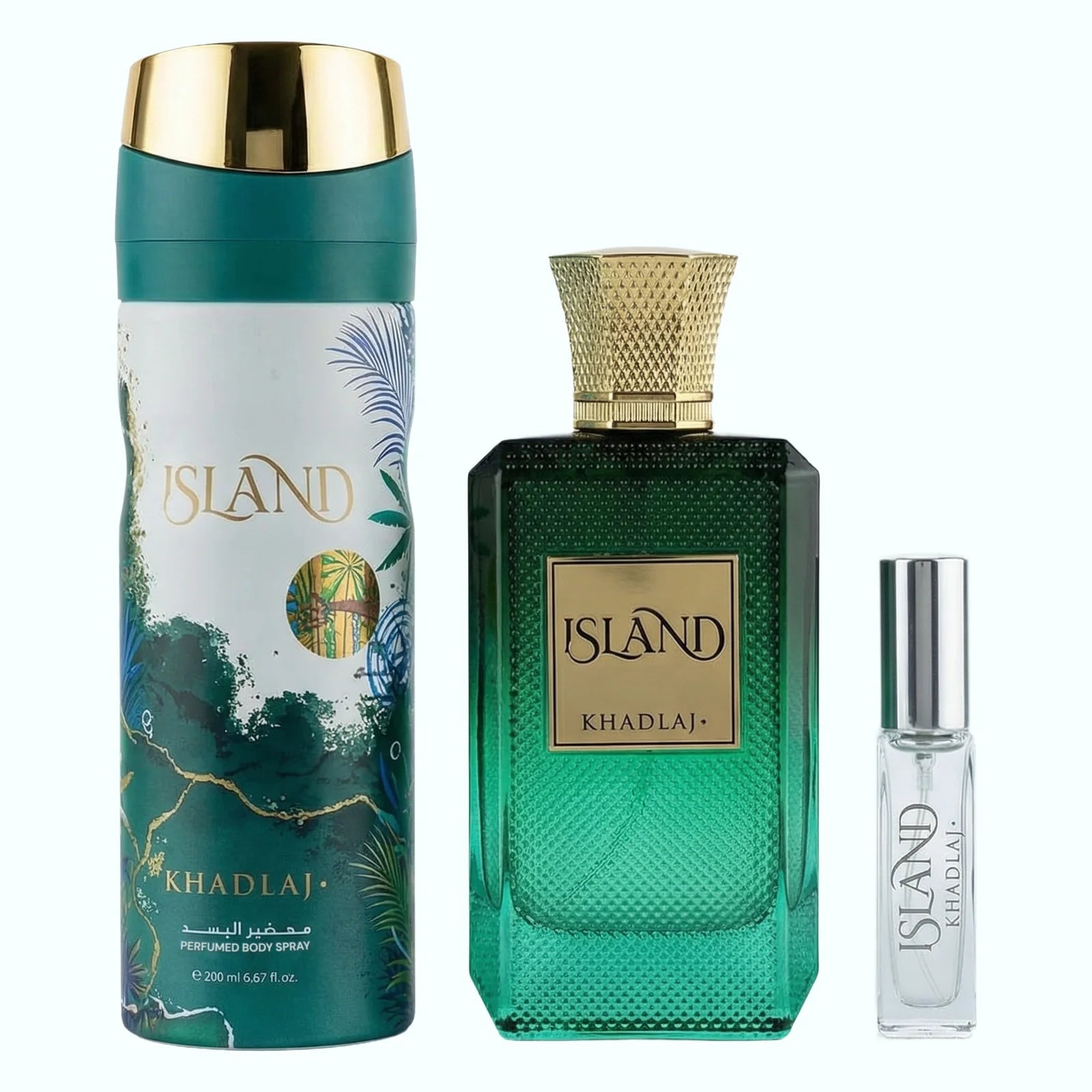 Khadlaj Khadlaj Island Gift Set for Everyone - Crist Fragances