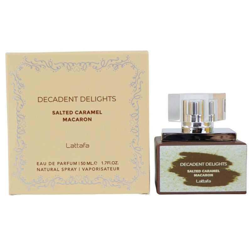 Lattafa MACARON Ladies Decadent Delights Salted Caramel EDP Spray 1.7 oz