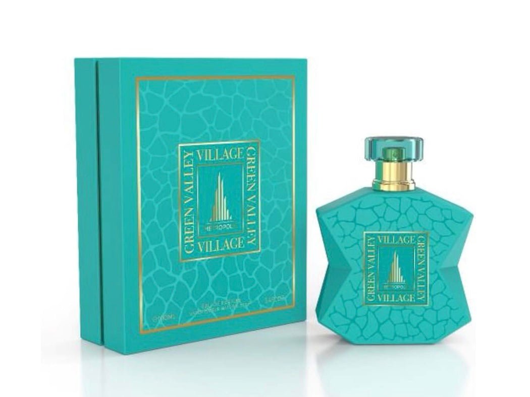 Metropolis Green Valley Village Eau de Parfum – 100ML/3.4 Fl.Oz - Crist Fragances