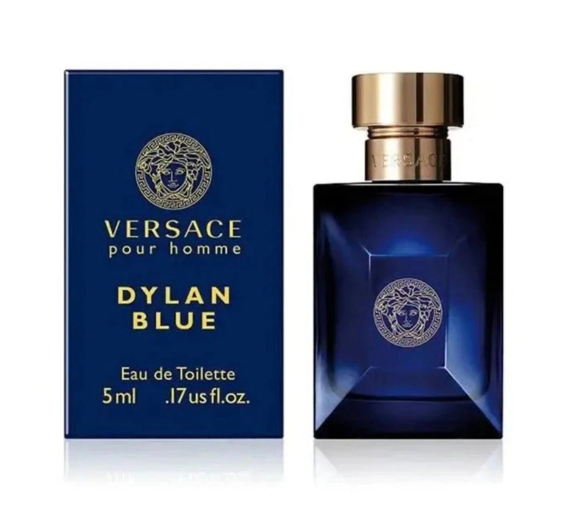 Mini 5ml Dylan Blue Versace Pour homme(diseñador) - Crist Fragances