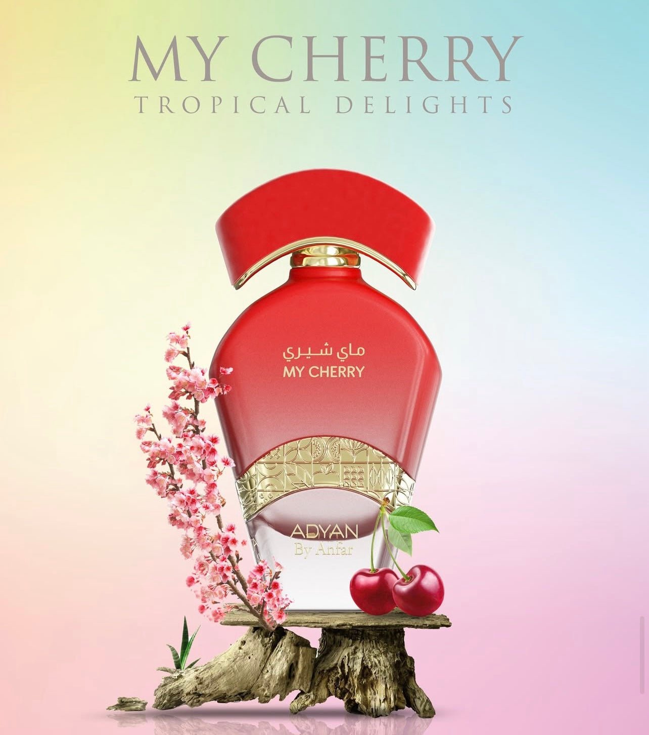 MY CHERRY EAU PARFUM by Adyan 3.4oz - Crist Fragances