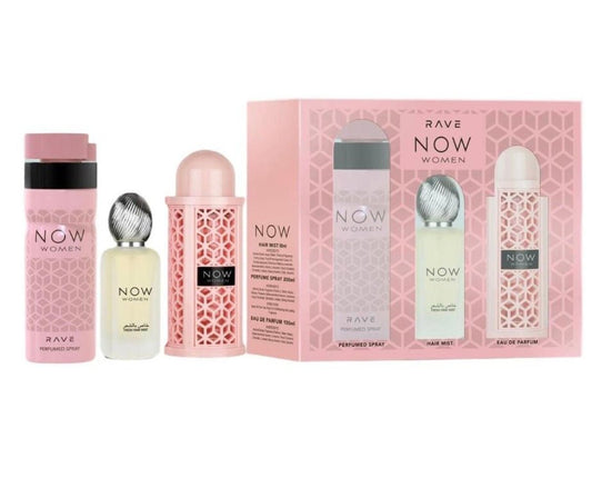 Now Rave Woman 3PCS - Crist Fragances