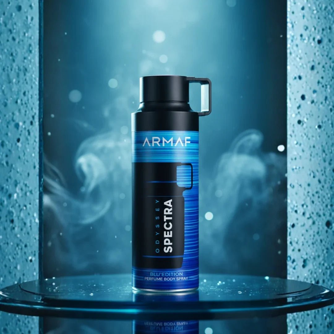 Odyssey Spectra Blu Perfumed Body Spray 200ml (6.8 oz) by Armaf - Crist Fragances