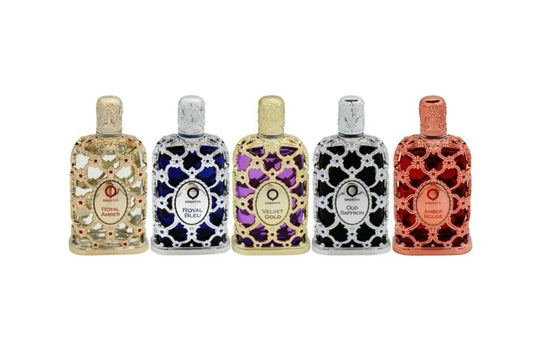 Orientica miniature discovery set unisex perfume, mini set 5 x 0.25 oz edp - Crist Fragances