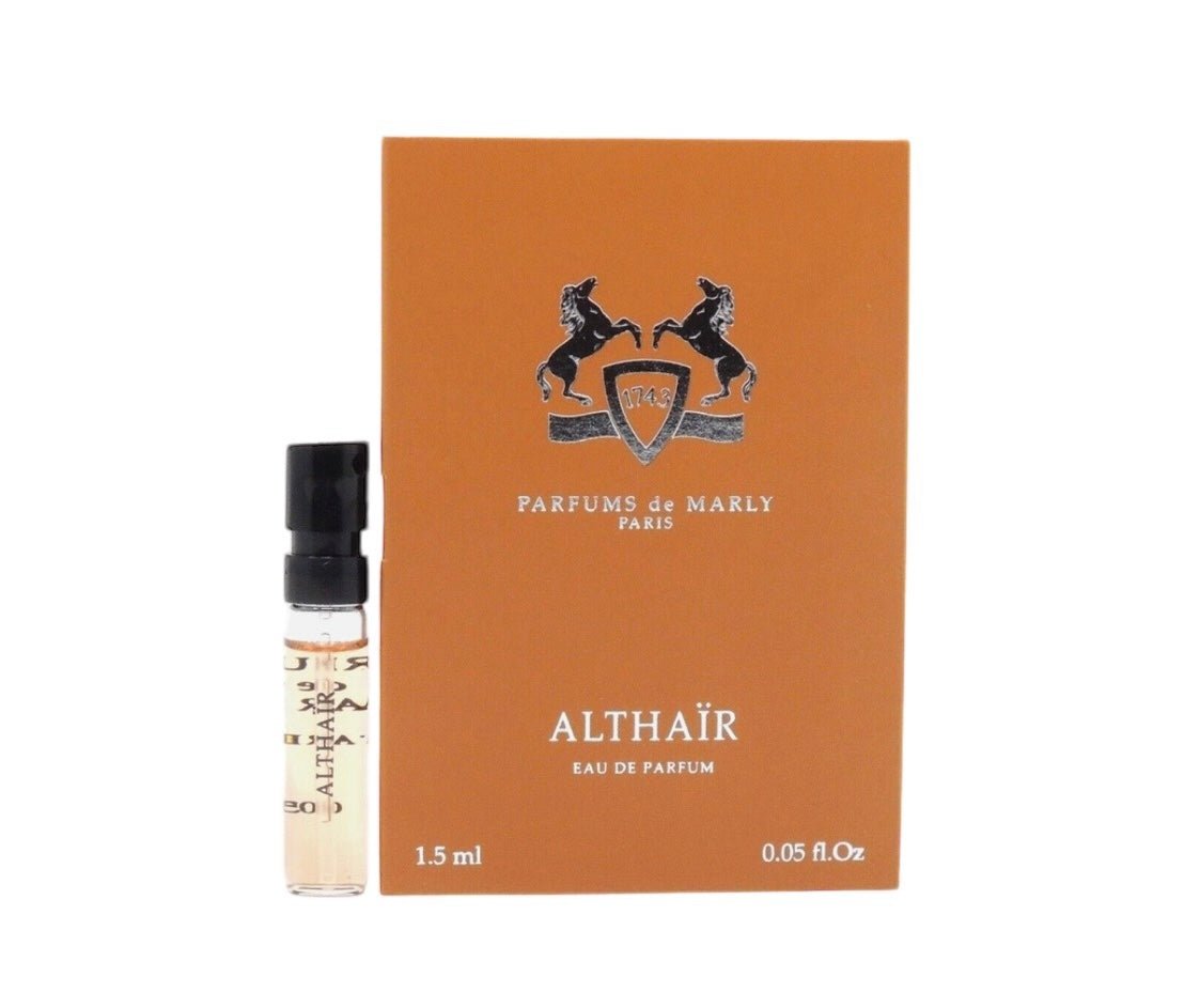 PARFUMS DE MARLY ALTHAIR EDP 1.5ml .05fl oz x 1 COLOGNE SPRAY SAMPLE - Crist Fragances