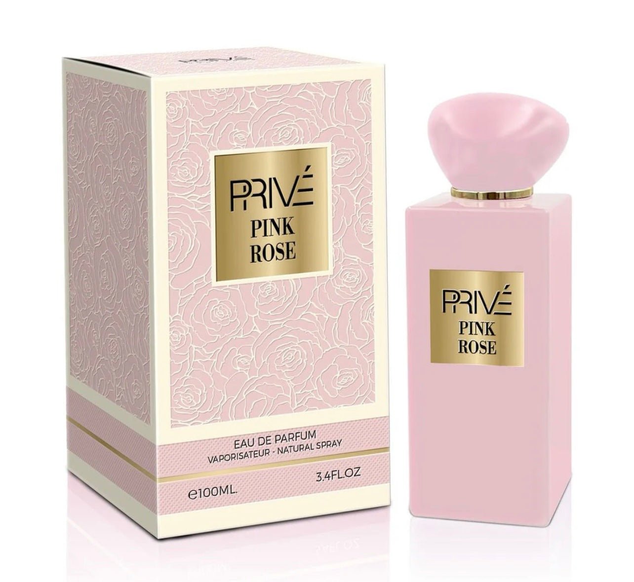 PRIVE Pink Rose (Pour Femme) 100ML EDP - Crist Fragances