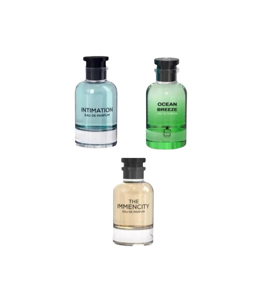 Promoción 3 Eau Parfum 3.4oz - Crist Fragances