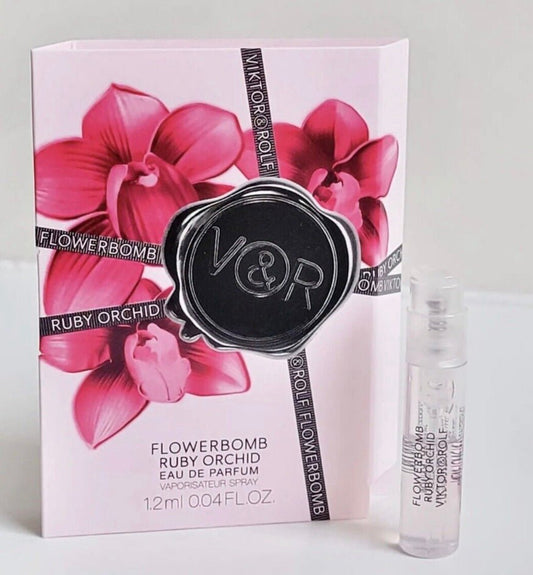 Ruby Orchid Flowerbomb by Viktor &amp; Rolf for Women 0.04 oz Eau de Parfum - Crist Fragances