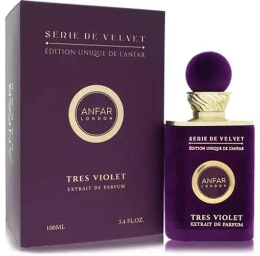 Anfar London Tres Violet Extrait De Parfum 3.4oz/ 100ml