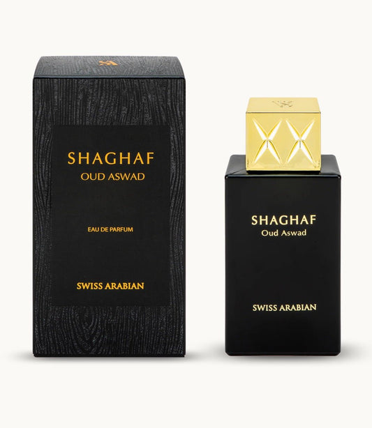 Shaghaf Oud Aswad Swiss Arabian For Unisex - Crist Fragances