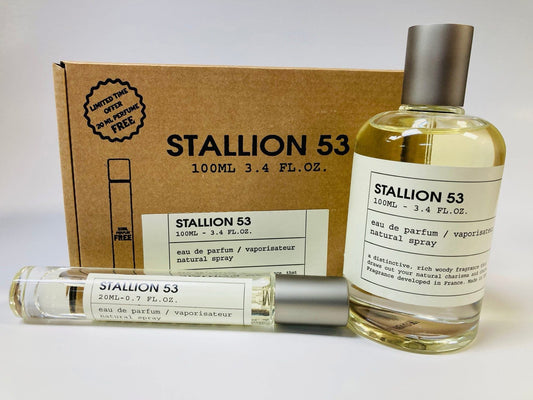 Stallion 53 3.4 oz tester included 20 ml - Crist Fragances