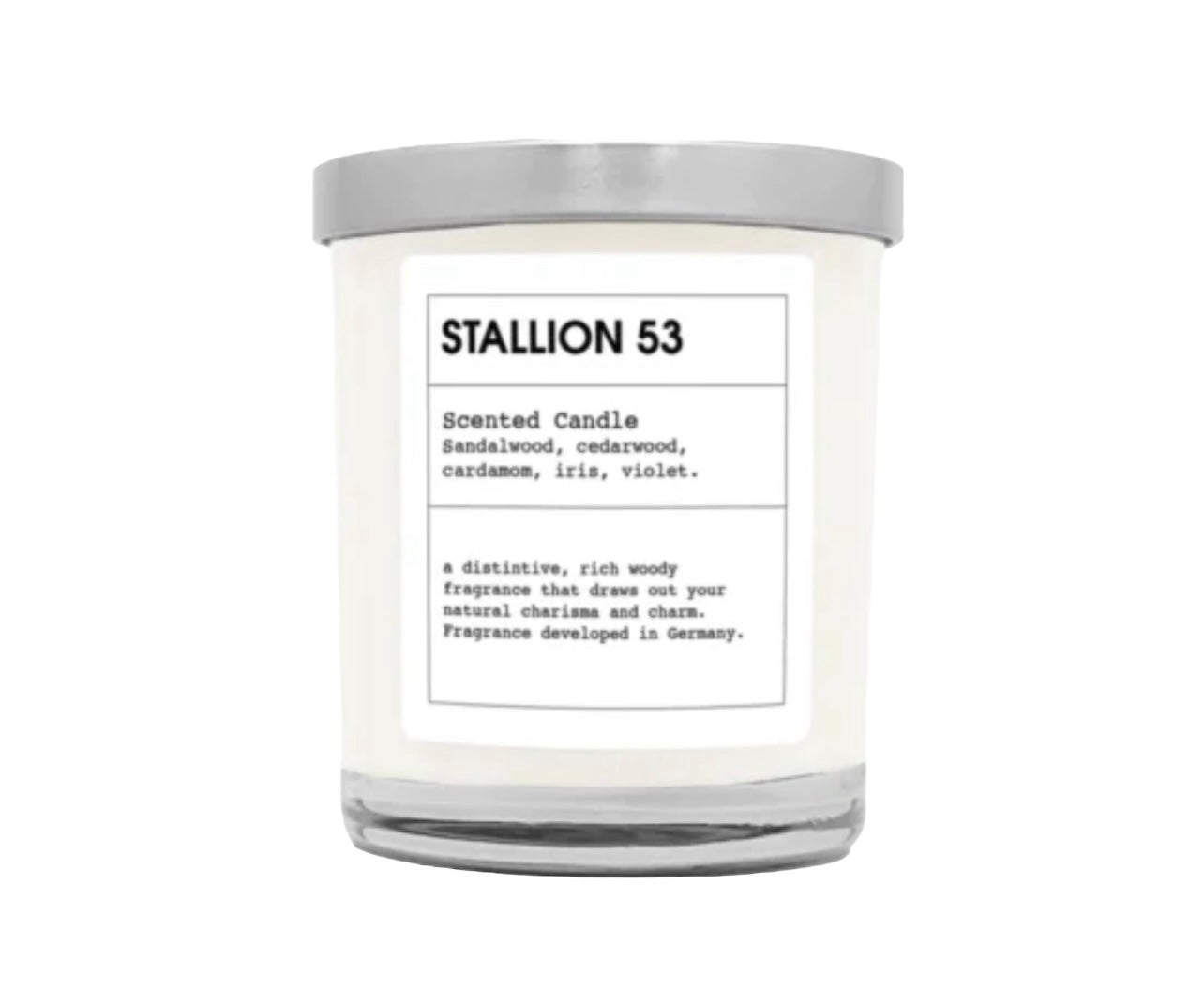 STALLION 53 SCENTED CANDLE - Crist Fragances
