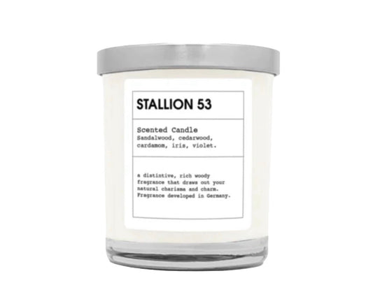 STALLION 53 SCENTED CANDLE - Crist Fragances