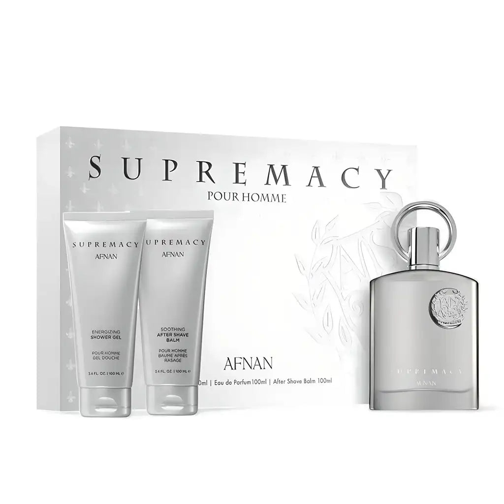 Supremacy Pour Homme Silver Gift Set - Crist Fragances