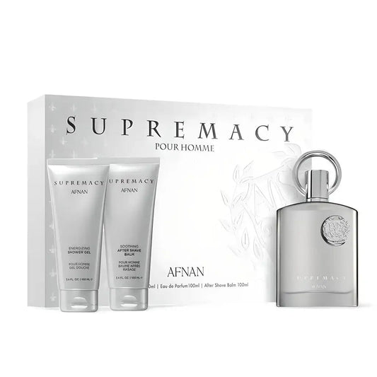 Supremacy Pour Homme Silver Gift Set - Crist Fragances