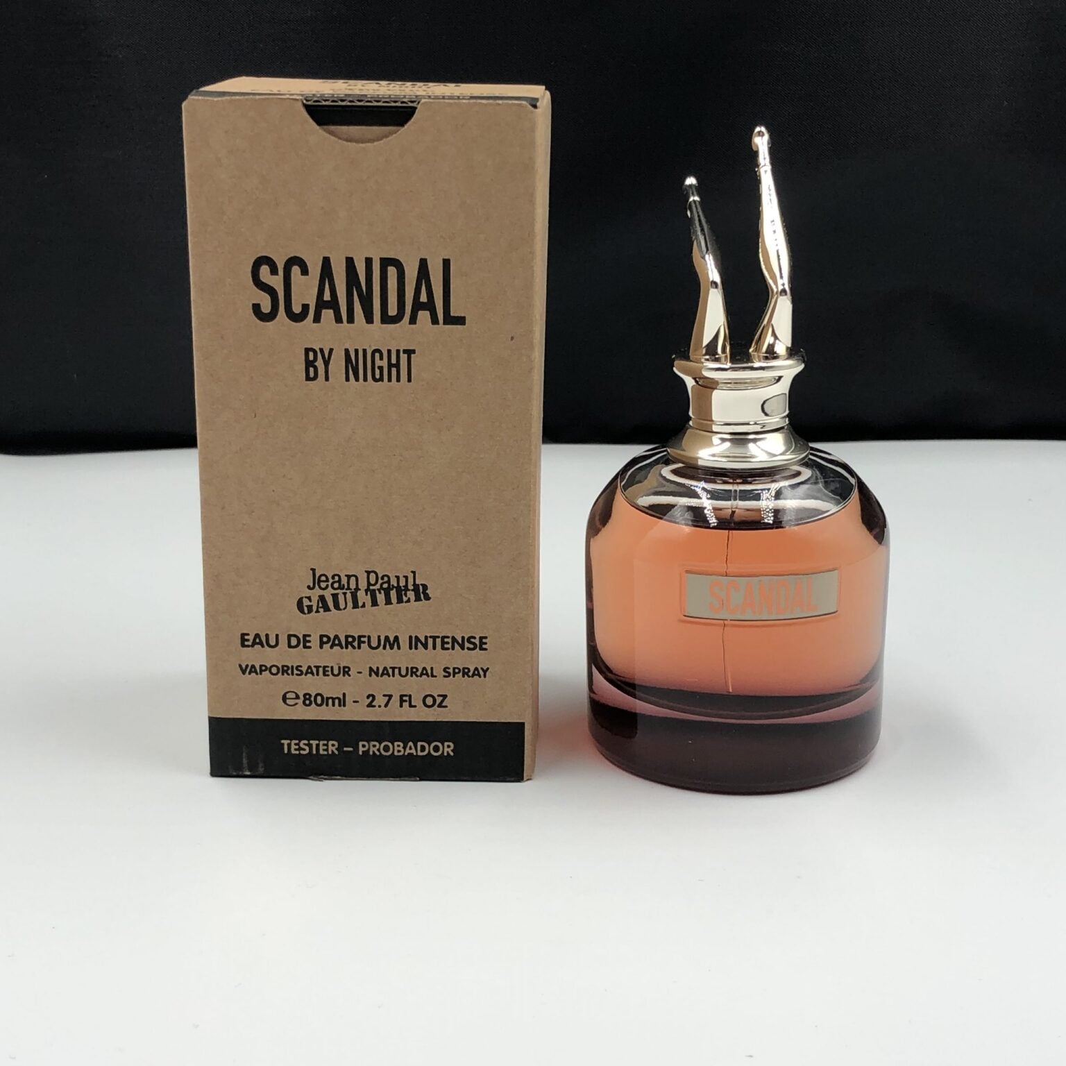 (Tester) Paul Gaultier Scandal By Night 80ml Eau De Parfum Intense Spray - Crist Fragances